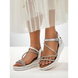 Resti Women’s wedge sandals with rhinestones Ballosa | shoptok.hr