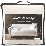 Douceur d intérieur Krem rastezljiva presvlaka za sjedeću garnituru trosjed Laina – | shoptok.hr