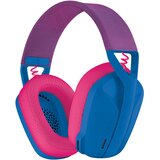 Logitech G435 LIGHTSPEED modre brezžične igralne slušalke | Shoptok.si