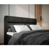 MID.YOU POSTELJA Z VZMETNICO 160 cm x 200 cm , les, tekstil, leseni material antracit | Shoptok.si