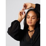 Guido Maria Kretschmer Curvy Dolga srajca 'Jovana' črna | Shoptok.si