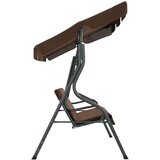  Vrtna ljuljačka boje kave 170 x 110 x 153 cm | shoptok.hr