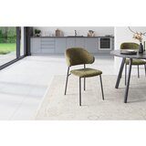 MID.YOU STOL, kovina, tekstil črna, zelena | Shoptok.si