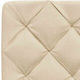  Postelja z vzmetnico krem 90x190 cm blago, (22053959) | Shoptok.si