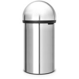 Brabantia Jeklen koš za smeti v mat srebrni barvi 60 l Push Bin – | Shoptok.si