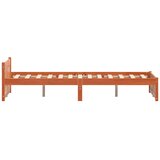  Krevetna konstrukcija Vosak smeđa 205,5 x 185,5 x 51 cm | shoptok.hr