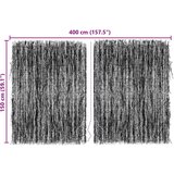  Ograda od granja Smeđa 400 x 150 cm Grane | shoptok.hr