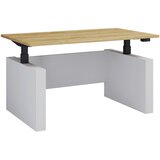 MID.YOU PISALNA MIZA kovina, leseni material črna, bela, medeni hrast | Shoptok.si
