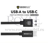  usb kabal charge & sync usb-a / usb-c (type c) fast 3A MC-310C crna | ePonuda.com