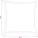  Presvlaka za jastuk 12 kom. HOUTEN Zelena 50 x 50 cm - Zelena 50 x 50 cm 12 | shoptok.hr