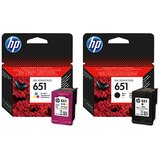 HP komplet kartuš nr.651 (BK + CMY), original | Shoptok.si