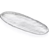 Ivv servirni krožnik Diamante 43x16cm, ovalen, prozoren, steklo Cene