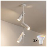 Brilagi LED RGBW prigušiva stropna svetiljka na stalku BRANCH 3xGU10/6,5W/230V bela Cene