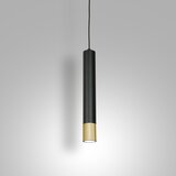  Luster na sajli NEST 1xGU10/8W/230V crna/zlatna | Eponuda.com