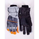 Yoclub Man's Men's Winter Ski Gloves REN-0278F-A150 Cene