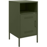  Noćni ormarići 2 kom maslinastozeleni 36x39x68 cm čelični | shoptok.hr