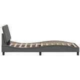  Okvir za krevet bez madraca tamnosivi 90x190 cm od tkanine | shoptok.hr