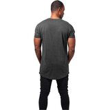 Urban Classics Long Shaped Turnup Tee charcoal Cene