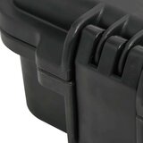 vidaXL Prijenosni kovčeg crni 30x24,5x20 cm od PP-a | shoptok.hr
