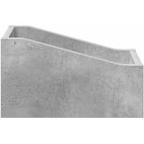  Kutija za LP ploče Betonska siva 18 x 32 x 18 cm | shoptok.hr