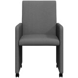 vidaXL Stolac za blagovanje 2 pcs Tamno siva 57 x 66 x 94 cm tkanina | shoptok.hr