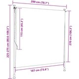  Vanjska roleta 200 x 270 cm antracit | shoptok.hr