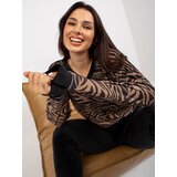 RUE PARIS Set-WN-KMPL-8141.11X-dark beige | Shoptok.si
