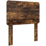  Krevetna konstrukcija s uzglavljem Dimljeni hrast 90 x 200 cm | shoptok.hr