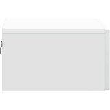  Noćni ormarić za montažu na zid 2 pcs Bijela 49 x 34,5 x 20 cm | Eponuda.ba