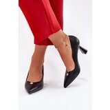 VINCEZA Elegant Heels on a Flared Stiletto | Shoptok.si