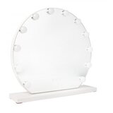  Ogledalo kozmetičko Smile LED Hollywood stolno 48 x 50 cm – Bijelo | Eponuda.ba