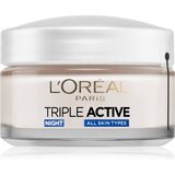 L´Oréal Paris Triple Active Night noćna hidratantna krema za sve tipove kože 50 ml Cijene