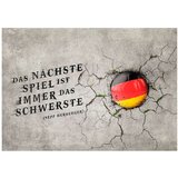  Tapeta - Das nächste Spiel ist immer das schwerste (Sepp Herberger) 400x280 | shoptok.hr