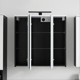 Mömax Omara Z Ogledalom Wave Ii V Črni Barvi/ogledalo | Shoptok.si