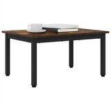  Kava Stol Dimni hrast 70 x 50 x 36 cm Konstruirano drvo | shoptok.hr
