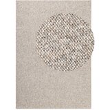 Elle Decoration Siva/kremno bela pralna preproga 80x150 cm Rocco Dark Cream – Cene