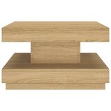  Stolić za kavu svjetlosmeđi 60 x 60 x 35 cm MDF | Eponuda.com