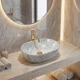 REA Bath Nadgradni umivaonik REA Amelia Ruststone 48 | shoptok.hr