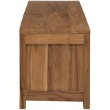 vidaXL ormar 110 x 30 x 35 cm Prirodna Čvrsto teak drvo | shoptok.hr
