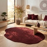 ESTE Bordo rdeča preproga 160x230 cm Pebble &amp;ndash; Slike