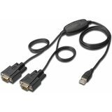 Digitus USB 1.1, serijsko sučelje adapter [1x muški konektor USB 2.0 tipa a - 2x 9-polni muški konektor D-Sub] Cijene