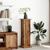  Stalak za izložbu s pohranom boja staro drvo 31x30x90 cm drveni | shoptok.hr