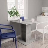 vidaXL Jedilna miza betonsko siva 80x80x75 cm iverna plošča Cene