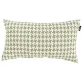 Hartman Zeleno bijeli vanjski jastuk Poule, 30 x 50 cm
