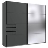 MID.YOU OMARA Z DRSNIMI VRATI, antracit, prozorno | Shoptok.si