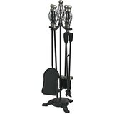 Strend Pro Elegantan Komplet za Kamin - Crna, 66cm, 5 komada | shoptok.hr