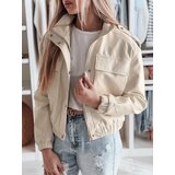 DStreet Kurtka damska krótka ramoneska oversize MOTORES biała | shoptok.hr