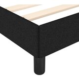  Za krevet crni 80 x 200 cm od tkanine | shoptok.hr