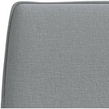  Klupa svjetlosiva 100 x 75 x 76 cm od tkanine | shoptok.hr
