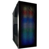 LC Power Ohišje LC-Power Interlayer X 800B ATX (LC-800B-ON), midiATX, igralno, RGB, okno, črno | Shoptok.si